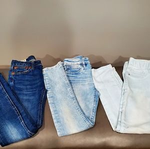 Little girl jeans 3x1 size 6 and 5